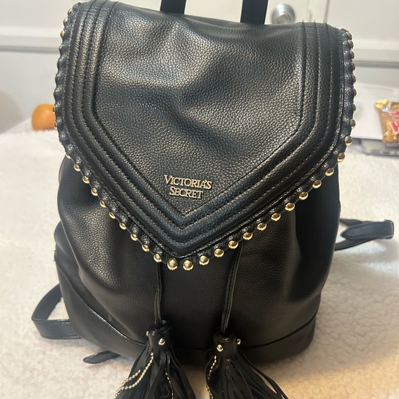 Victoria's Secret Handbags - Victoria's Secret Black Backpack